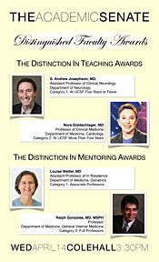 2009-2010 Distinguished Faculty Awards Poster