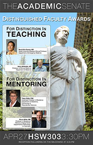 2011-2012 Distinguished Faculty Awards Poster