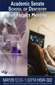 School of Dentistry Full Faculty Meeting 2019 Poster